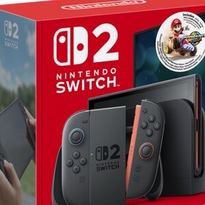 NEW Nintendo Switch 2 + Mario Kart World Bundle